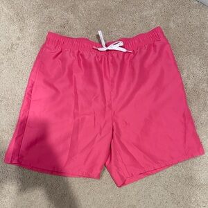 Old Navy Men's Vibrant Pink Athletic Shorts